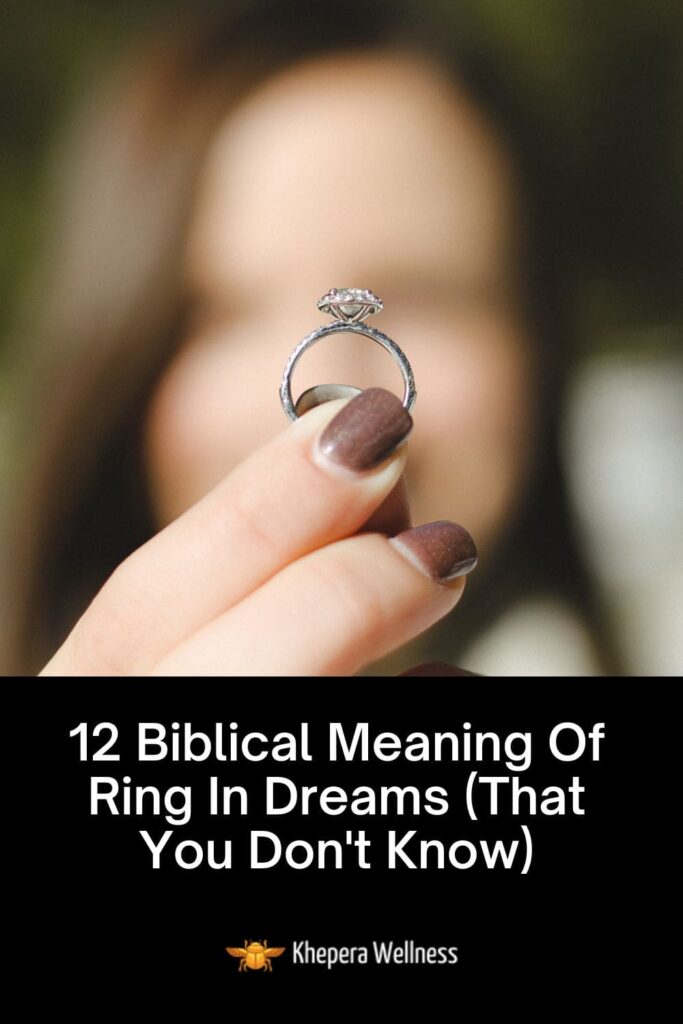 What does the ring symbolize in the bible