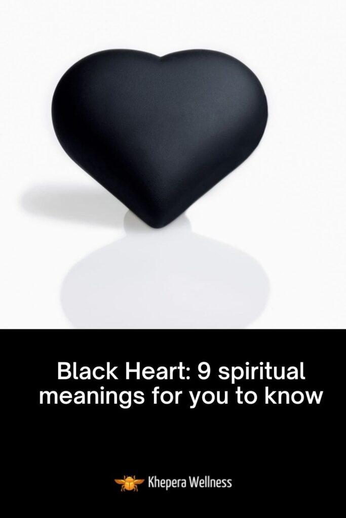 Black Heart spiritual meaning