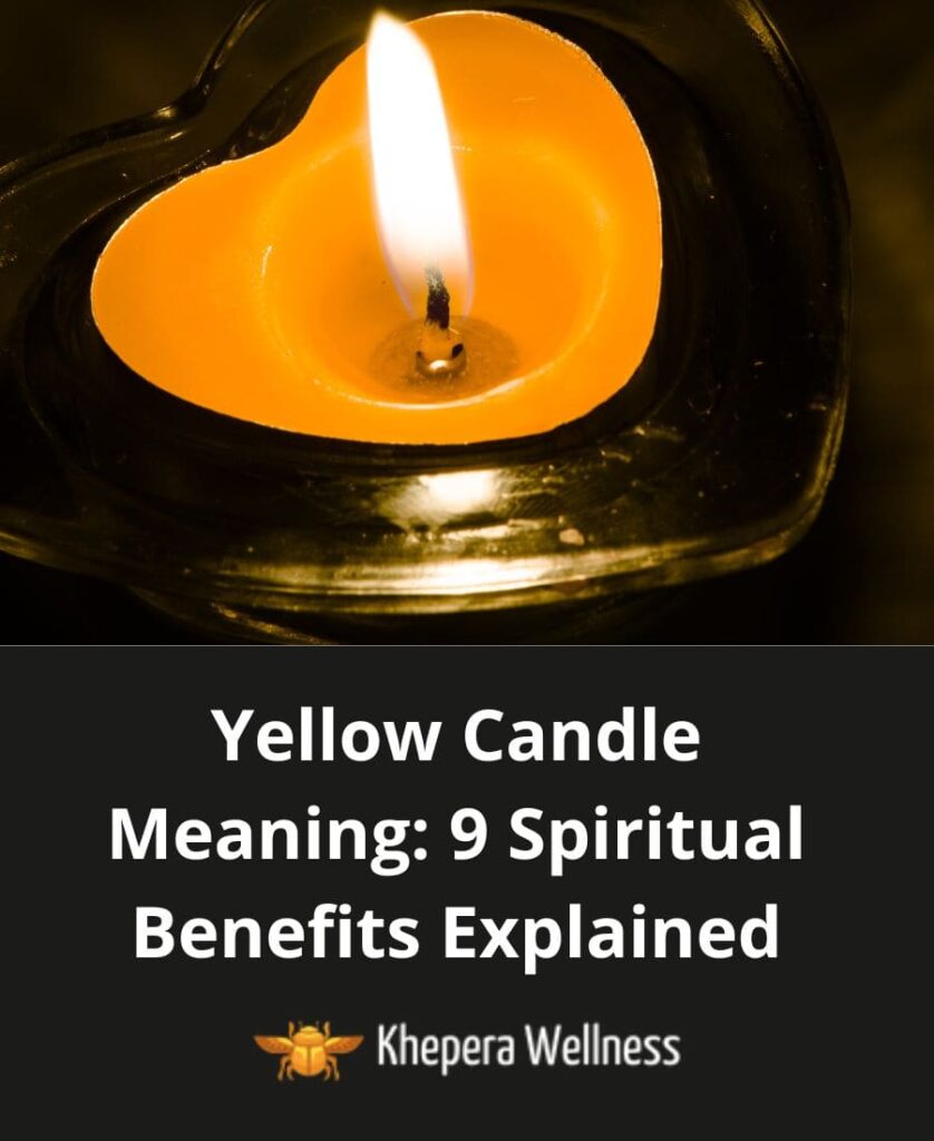 Yellow Candle Meaning 9 Spiritual Benefits Explained