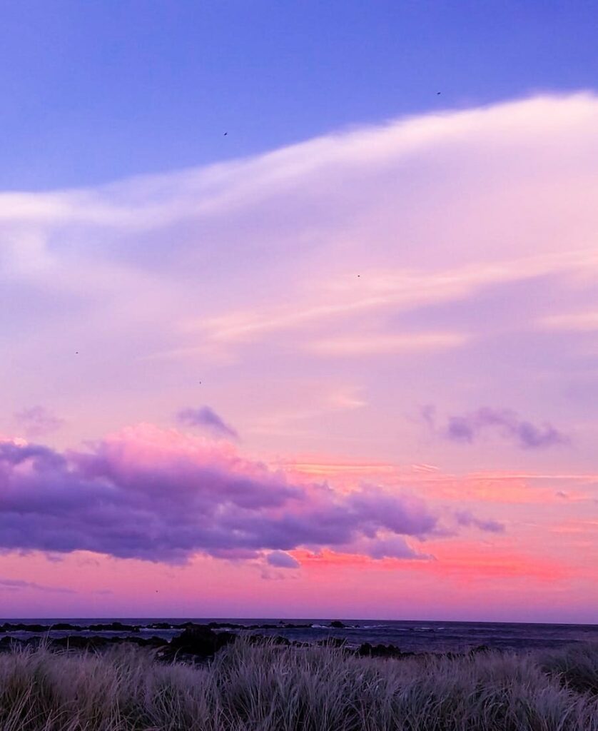 Purple cloud