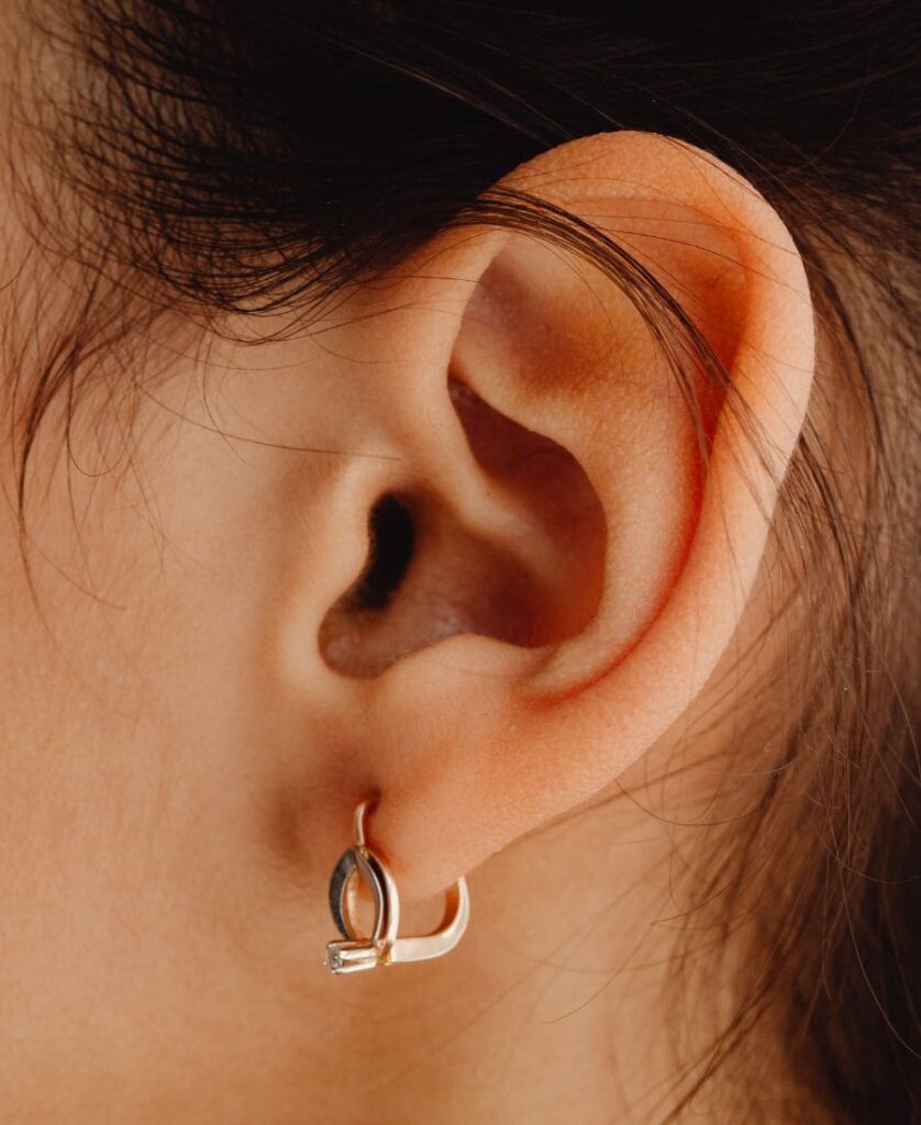 Left ear