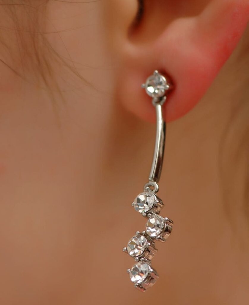 Left ear burning